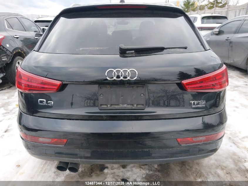 2018 Audi Q3 2.0T Progressiv VIN: WA1JCCFS4JR035525 Lot: 12487344