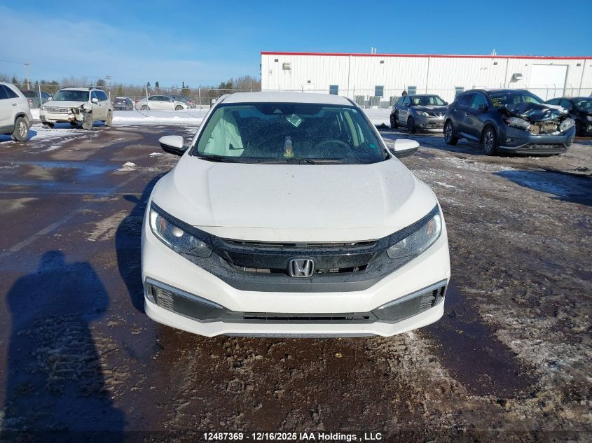 2020 Honda Civic Lx VIN: 2HGFC2F54LH014405 Lot: 12487369