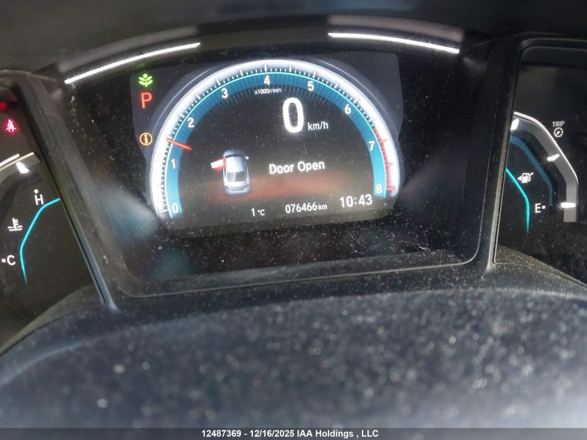 2020 Honda Civic Lx VIN: 2HGFC2F54LH014405 Lot: 12487369