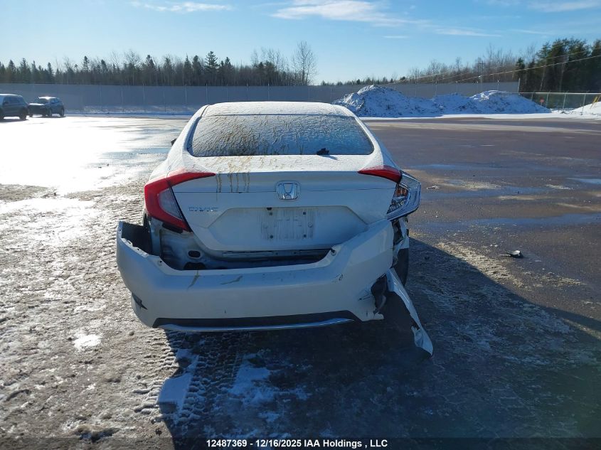 2020 Honda Civic Lx VIN: 2HGFC2F54LH014405 Lot: 12487369