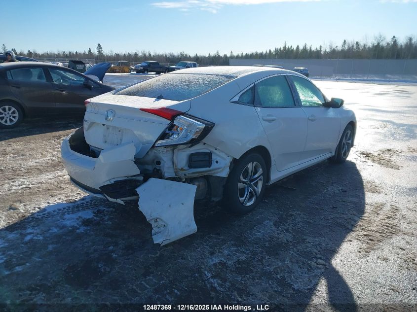 2020 Honda Civic Lx VIN: 2HGFC2F54LH014405 Lot: 12487369