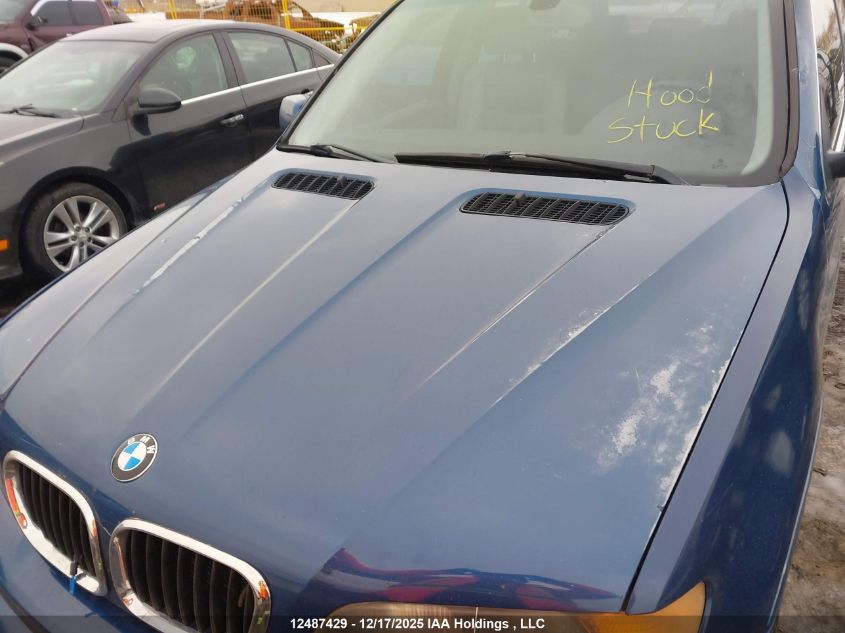 2002 BMW X5 4.4I VIN: 5UXFB33592LH34815 Lot: 12487429