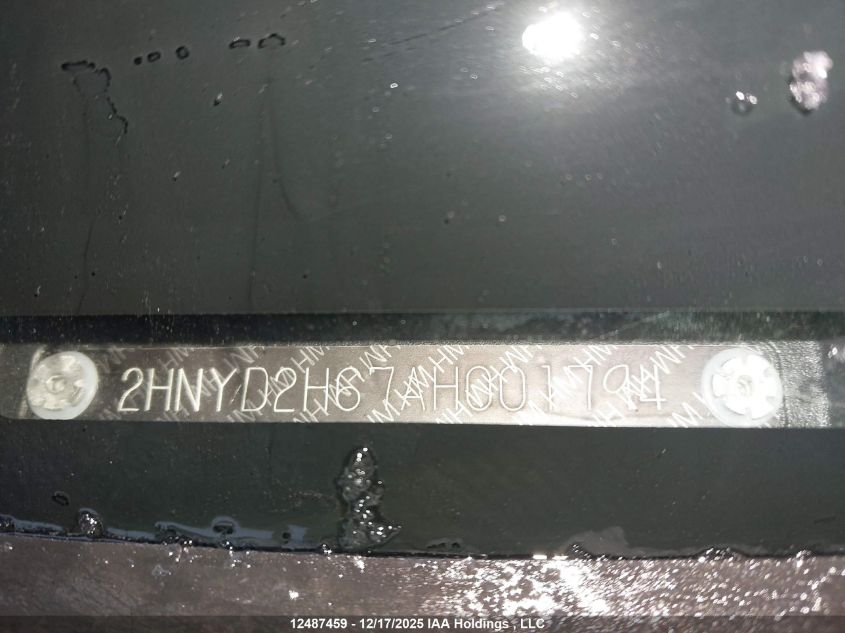 2010 Acura Mdx Technology Package VIN: 2HNYD2H67AH001794 Lot: 12487459