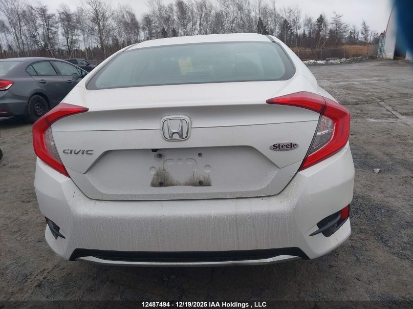 2019 Honda Civic Lx VIN: 2HGFC2F51KH037218 Lot: 12487494