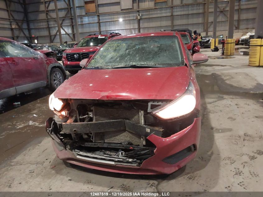 2018 Hyundai Accent Gl VIN: 3KPC24A37JE005969 Lot: 12487519