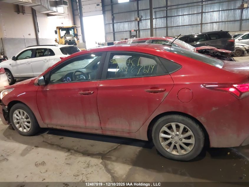 2018 Hyundai Accent Gl VIN: 3KPC24A37JE005969 Lot: 12487519