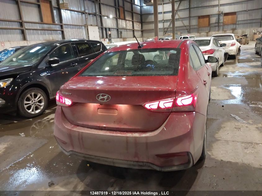 2018 Hyundai Accent Gl VIN: 3KPC24A37JE005969 Lot: 12487519