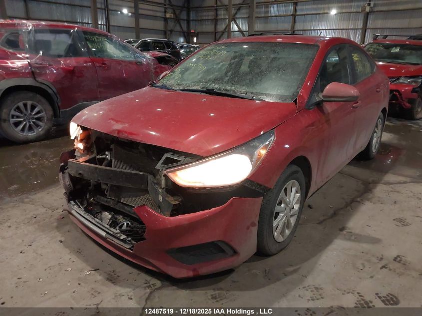 2018 Hyundai Accent Gl VIN: 3KPC24A37JE005969 Lot: 12487519