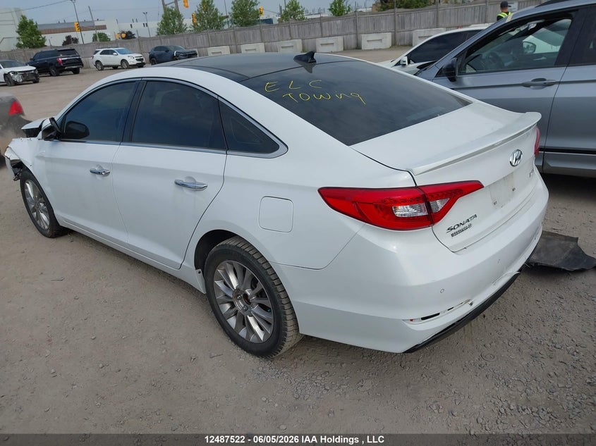 Vin: 5npe34af8fh167919, lot: 2874312, hyundai sonata limited 20153