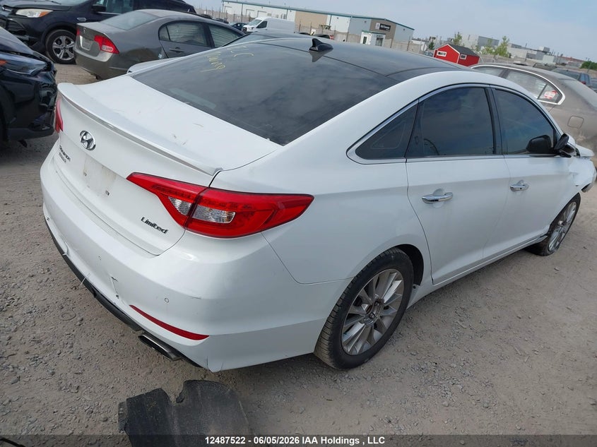 Vin: 5npe34af8fh167919, lot: 2874312, hyundai sonata limited 20154