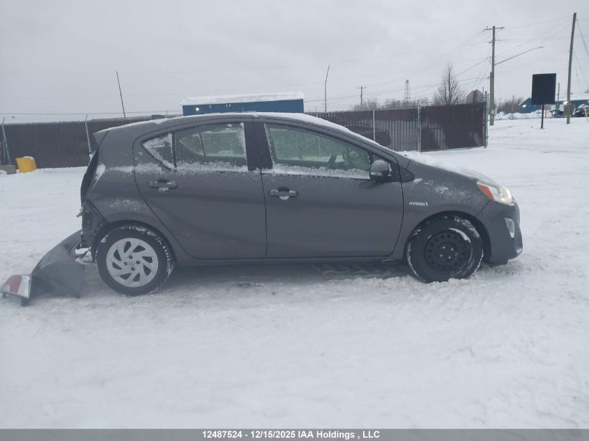 2016 Toyota Prius C Technology VIN: JTDKDTB38G1120669 Lot: 12487524