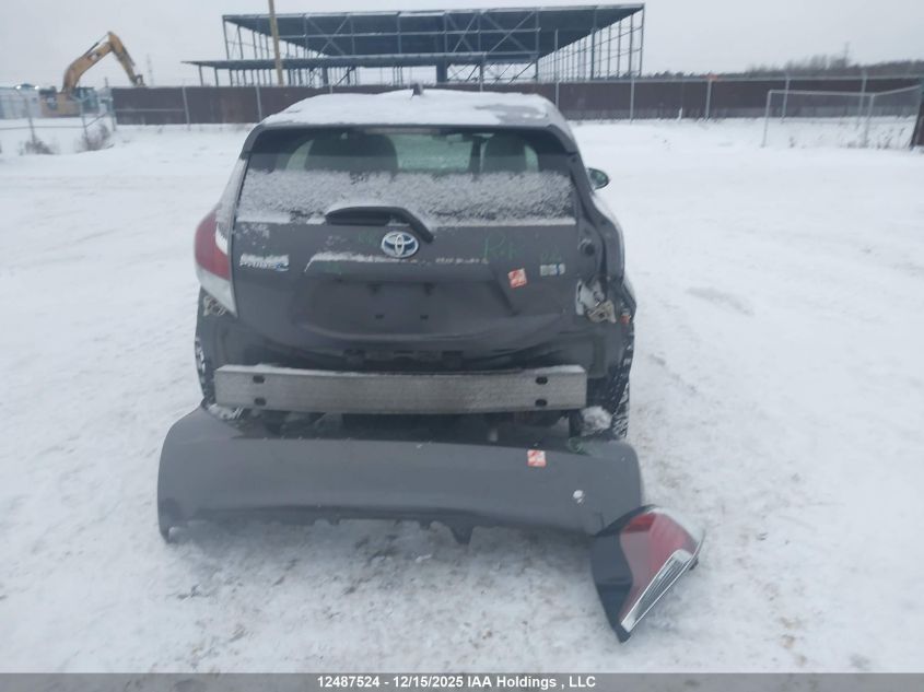 2016 Toyota Prius C Technology VIN: JTDKDTB38G1120669 Lot: 12487524