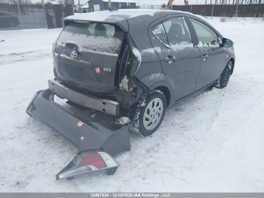 2016 Toyota Prius C Technology VIN: JTDKDTB38G1120669 Lot: 12487524