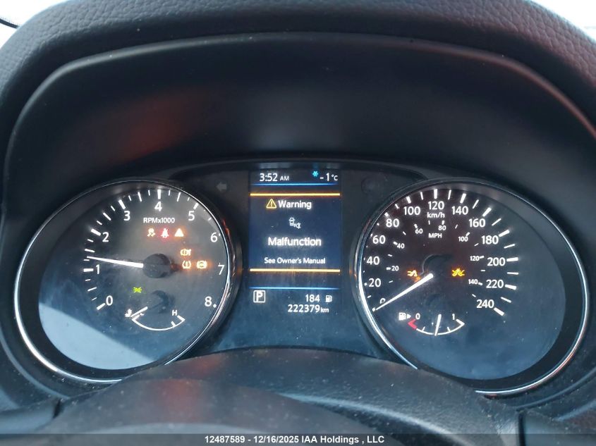 2022 Nissan Qashqai Sl/Sv VIN: JN1BJ1BW3NW471404 Lot: 12487589