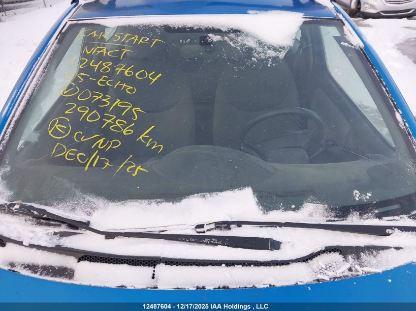 2005 Toyota Echo Ce VIN: JTDJT123850073195 Lot: 12487604