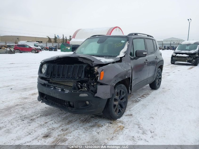 2017 Jeep Renegade North VIN: ZACCJBBB8HPF92113 Lot: 12474713X