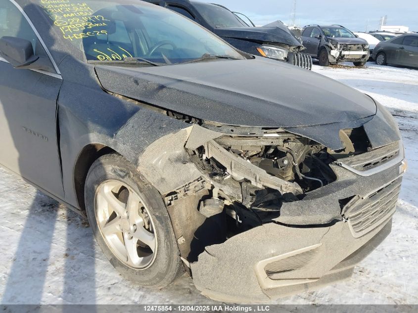 2018 Chevrolet Malibu 1Ls VIN: 1G1ZB5ST0JF281472 Lot: 12475854X