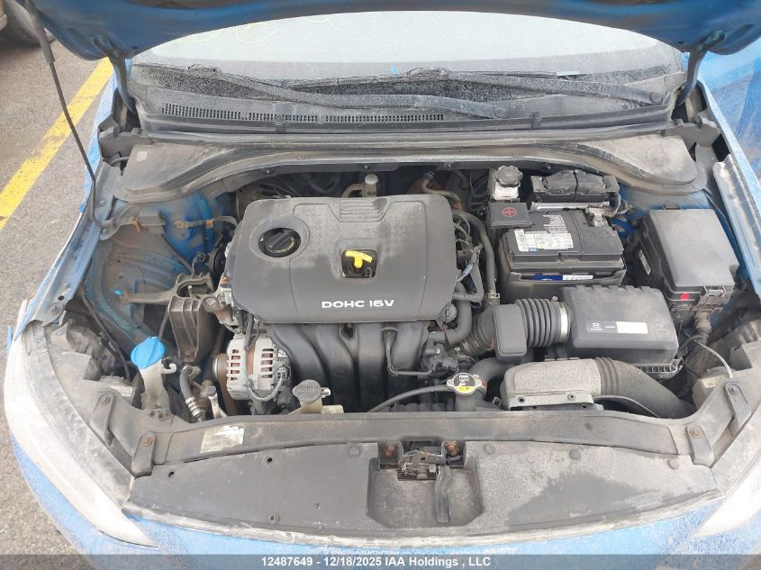 2018 Hyundai Elantra Gl VIN: KMHD84LF0JU658019 Lot: 12487649