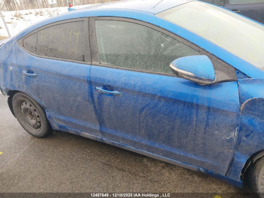 2018 Hyundai Elantra Gl VIN: KMHD84LF0JU658019 Lot: 12487649