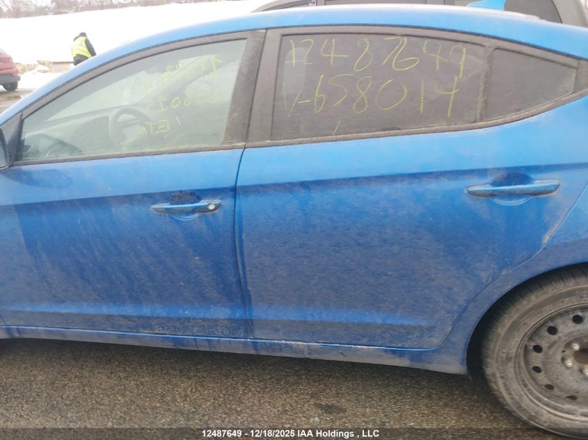 2018 Hyundai Elantra Gl VIN: KMHD84LF0JU658019 Lot: 12487649