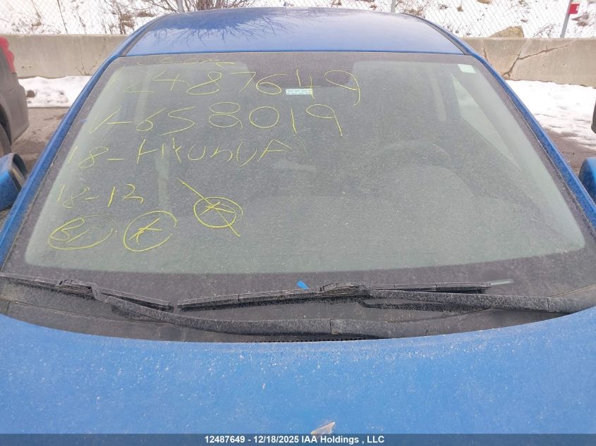 2018 Hyundai Elantra Gl VIN: KMHD84LF0JU658019 Lot: 12487649