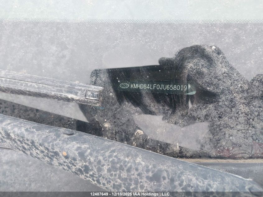 2018 Hyundai Elantra Gl VIN: KMHD84LF0JU658019 Lot: 12487649