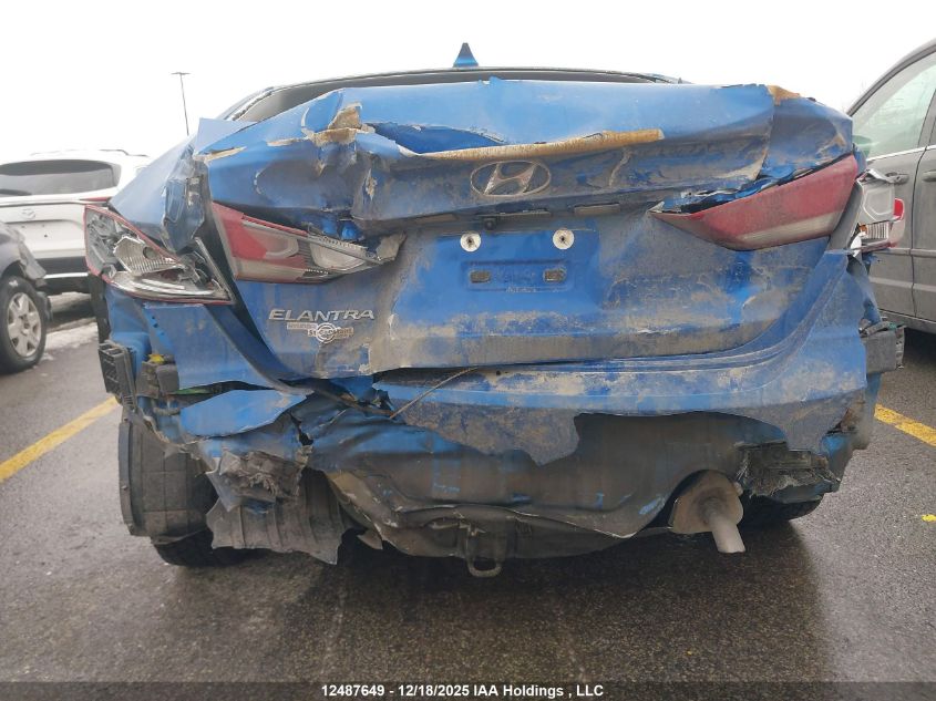 2018 Hyundai Elantra Gl VIN: KMHD84LF0JU658019 Lot: 12487649