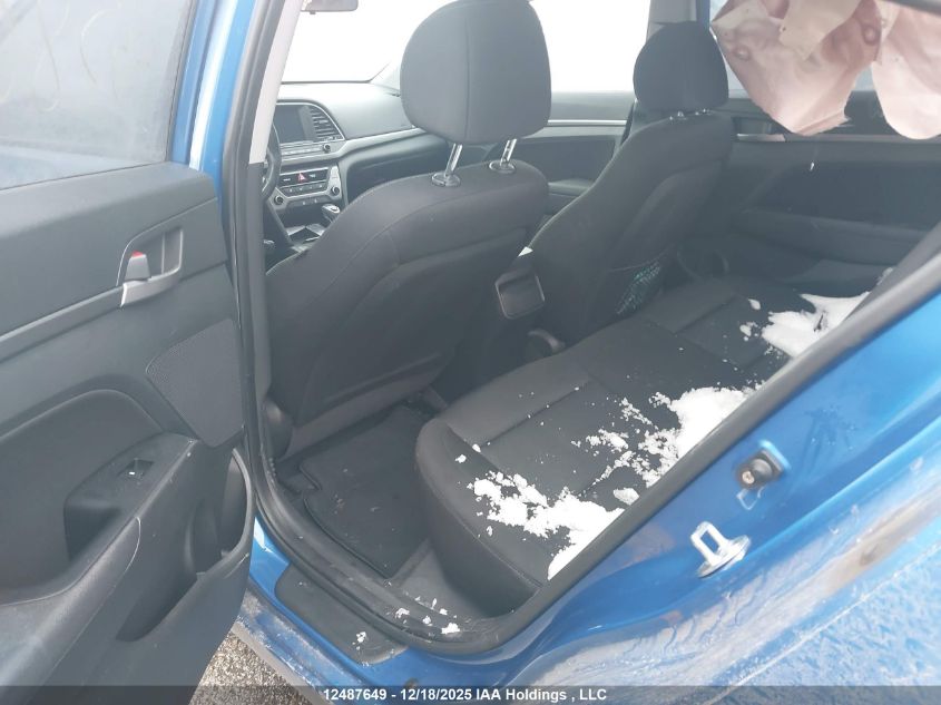 2018 Hyundai Elantra Gl VIN: KMHD84LF0JU658019 Lot: 12487649