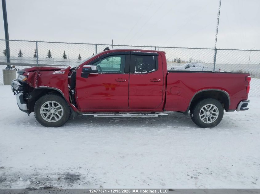 2019 Chevrolet Silverado 1500 Lt VIN: 1GCRYDED5KZ325759 Lot: 12477371X