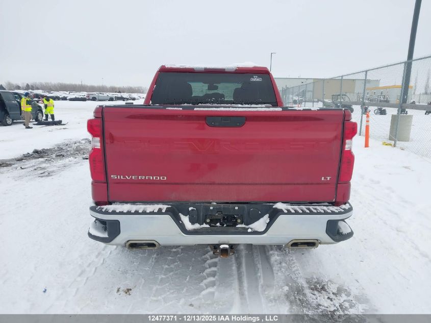 2019 Chevrolet Silverado 1500 Lt VIN: 1GCRYDED5KZ325759 Lot: 12477371X