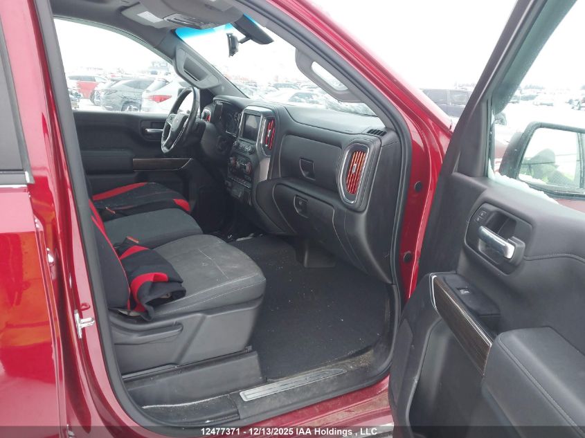 2019 Chevrolet Silverado 1500 Lt VIN: 1GCRYDED5KZ325759 Lot: 12477371X