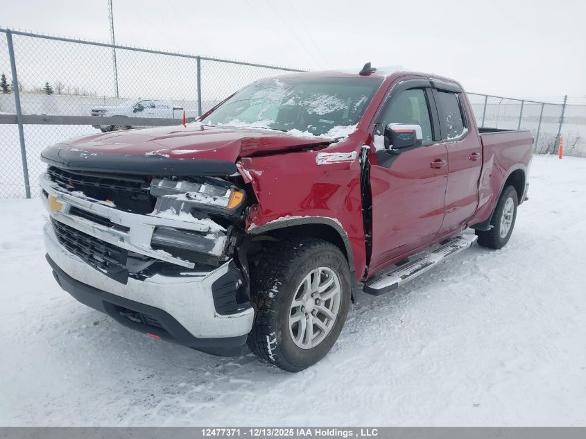 2019 Chevrolet Silverado 1500 Lt VIN: 1GCRYDED5KZ325759 Lot: 12477371X