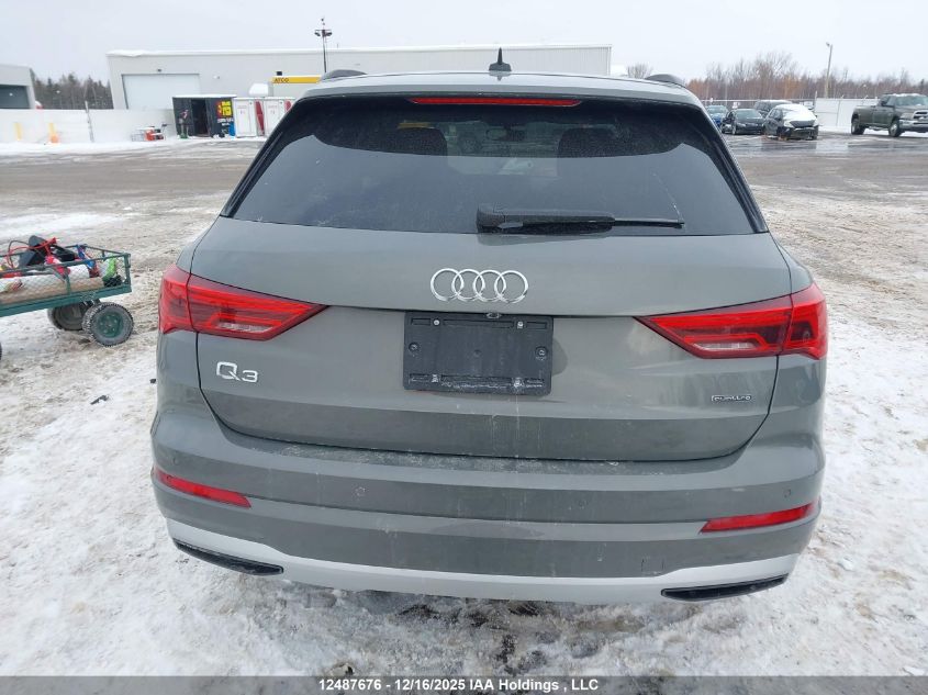 2025 Audi Q3 Premium 40 VIN: WA1AUCF30S1079611 Lot: 12487676