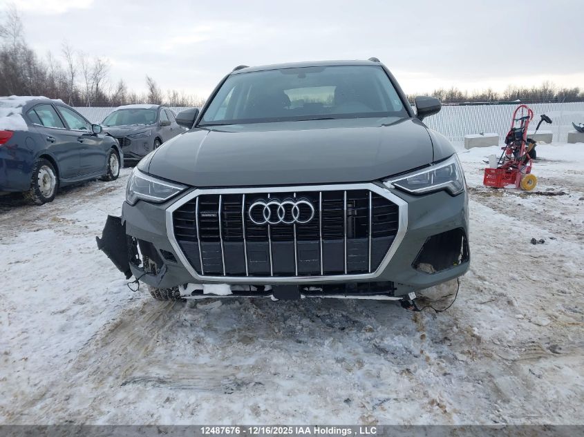 2025 Audi Q3 Premium 40 VIN: WA1AUCF30S1079611 Lot: 12487676