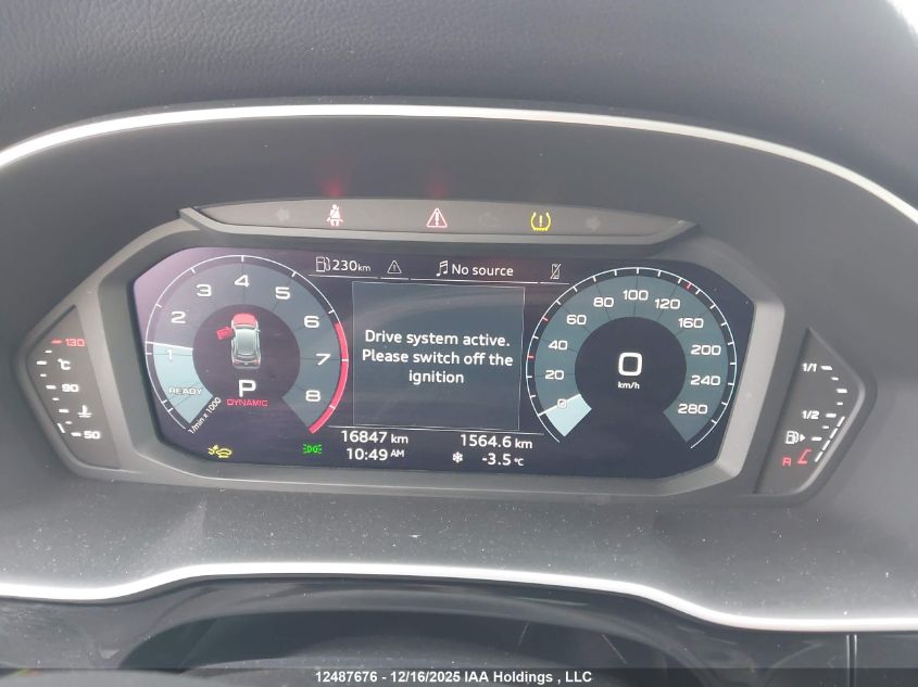 2025 Audi Q3 Premium 40 VIN: WA1AUCF30S1079611 Lot: 12487676