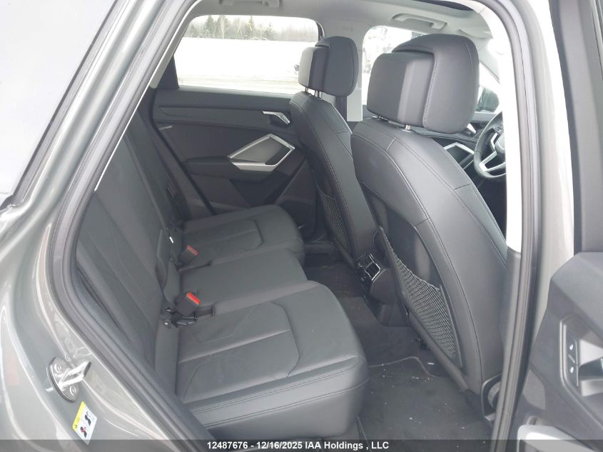 2025 Audi Q3 Premium 40 VIN: WA1AUCF30S1079611 Lot: 12487676