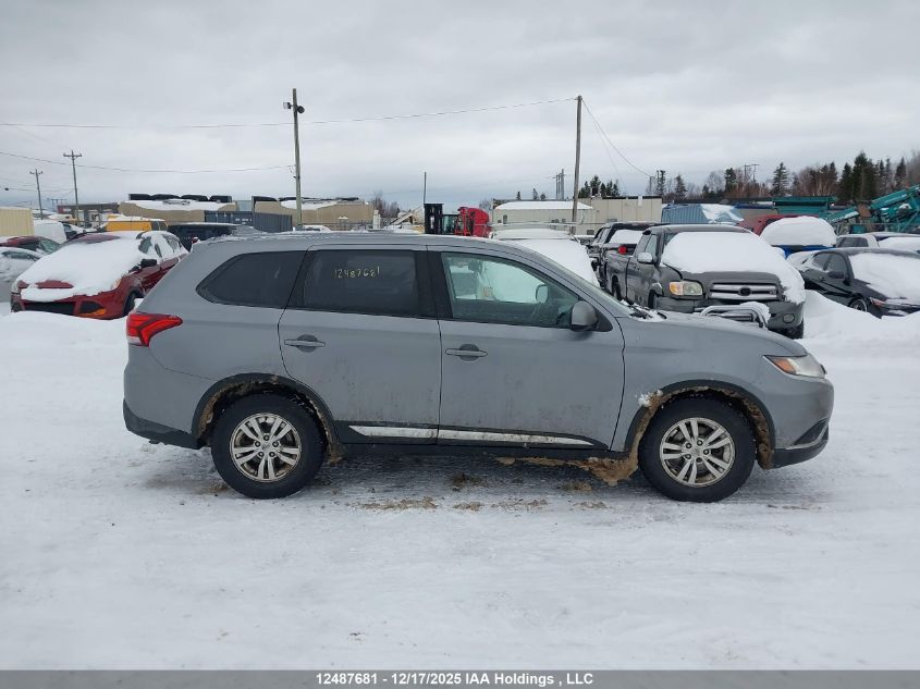 2019 Mitsubishi Outlander Es VIN: JA4AZ2A36KZ609343 Lot: 12487681