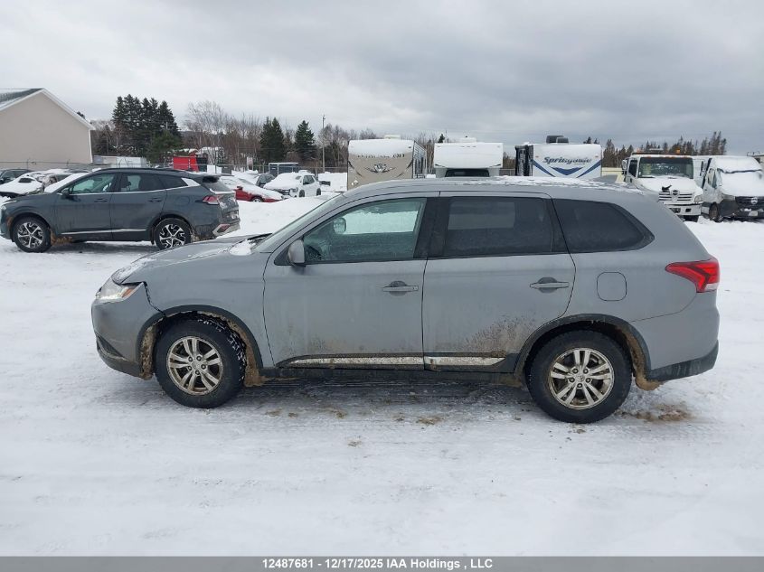 2019 Mitsubishi Outlander Es VIN: JA4AZ2A36KZ609343 Lot: 12487681