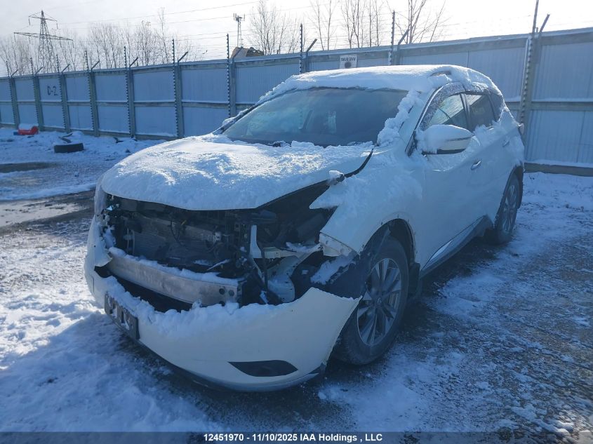 2018 Nissan Murano Midnight Edition/Platinum/Sl/Sv VIN: 5N1AZ2MH9JN141753 Lot: 12451970X