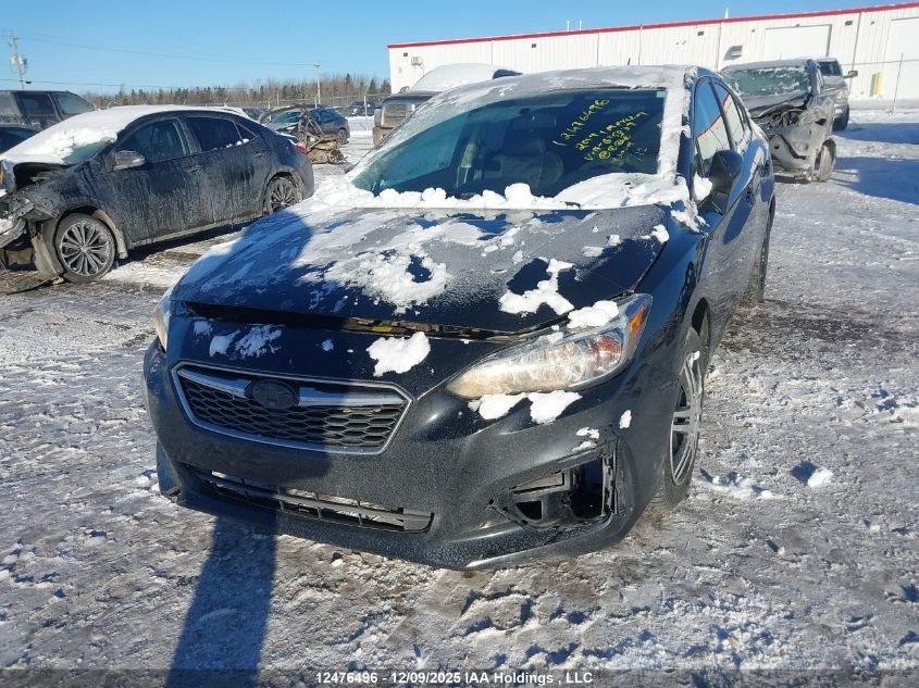 2019 Subaru Impreza Convenience VIN: 4S3GKAA60K1615839 Lot: 12476496X