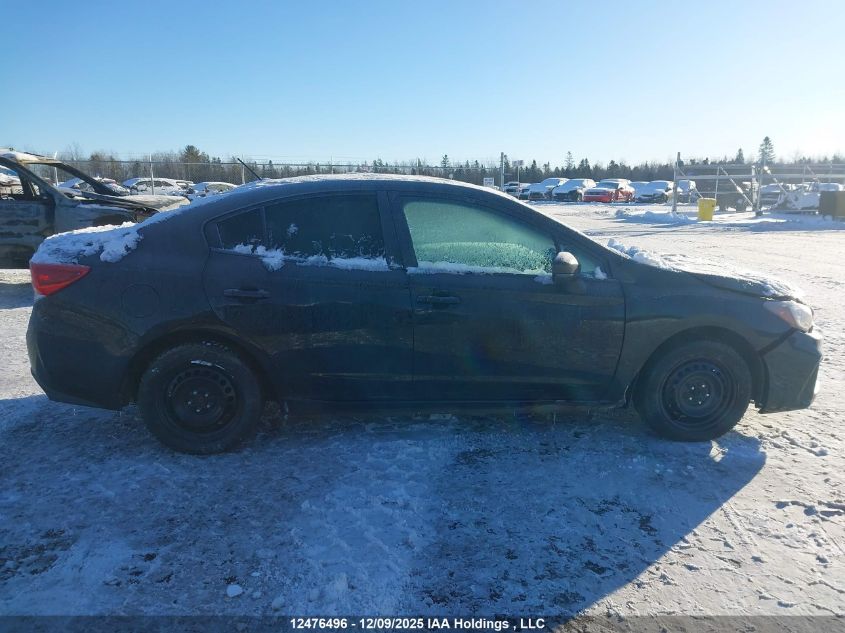 2019 Subaru Impreza Convenience VIN: 4S3GKAA60K1615839 Lot: 12476496X