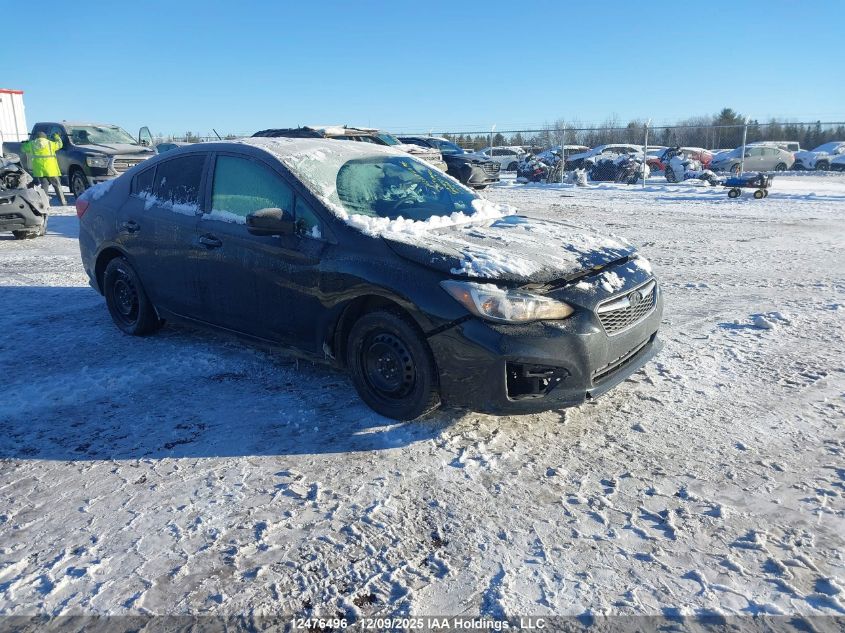 2019 Subaru Impreza Convenience VIN: 4S3GKAA60K1615839 Lot: 12476496X