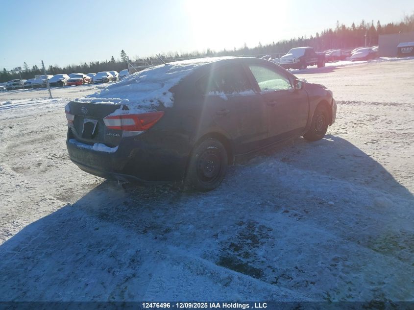 2019 Subaru Impreza Convenience VIN: 4S3GKAA60K1615839 Lot: 12476496X