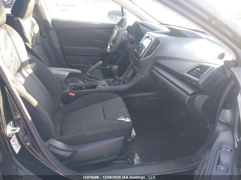 2019 Subaru Impreza Convenience VIN: 4S3GKAA60K1615839 Lot: 12476496X