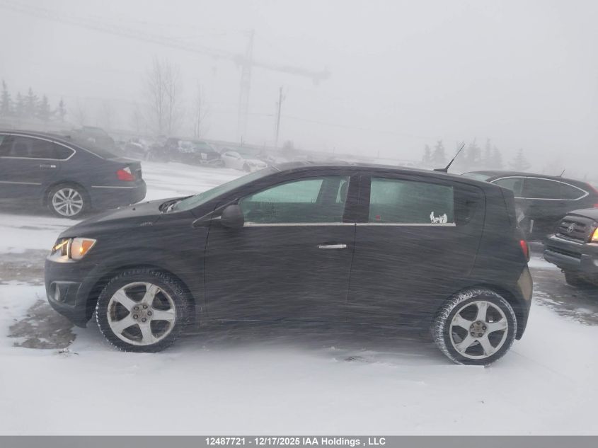 2014 Chevrolet Sonic Lt VIN: 1G1JC6EHXE4177340 Lot: 12487721