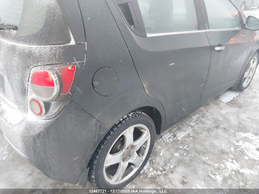 2014 Chevrolet Sonic Lt VIN: 1G1JC6EHXE4177340 Lot: 12487721