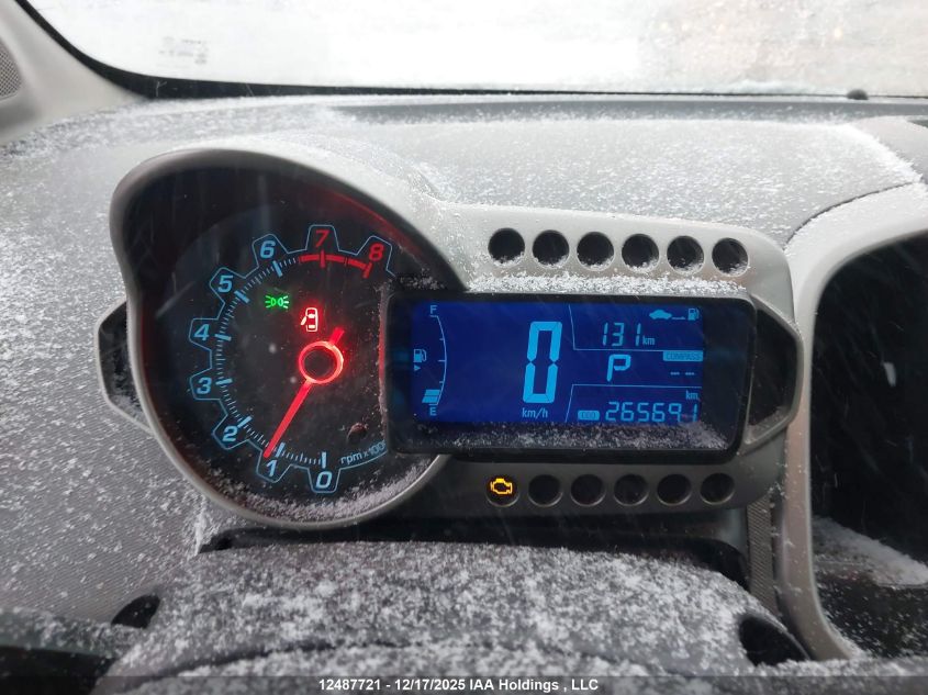 2014 Chevrolet Sonic Lt VIN: 1G1JC6EHXE4177340 Lot: 12487721