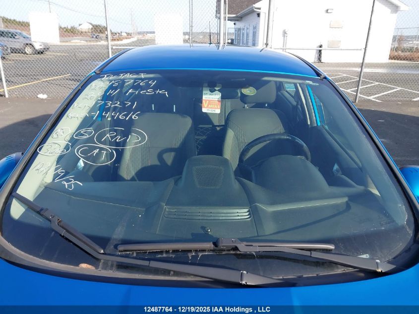 2014 Ford Fiesta Se VIN: 3FADP4EJ5EM173271 Lot: 12487764