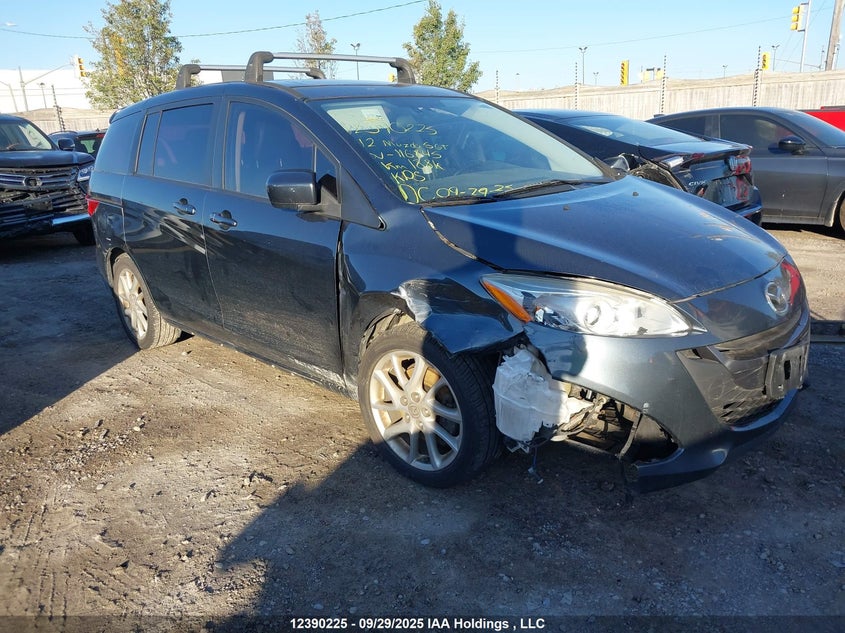 JM1CW2DL7C0116845 2012 Mazda Mazda5 Gt auction photo 1