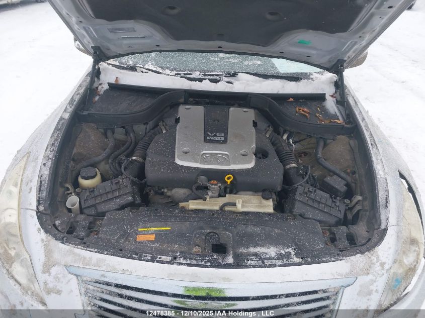 2010 Infiniti G37X VIN: JN1CV6AR9AM459619 Lot: 12478385X